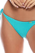 Luli Fama Pura Curiosidad Wavy Ruched Back Tie Side Bottom